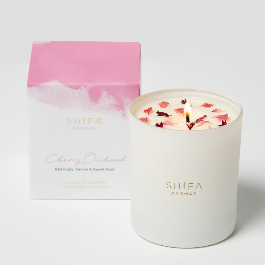 Shifa Aromas Luxury Glass Candles