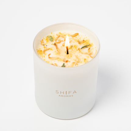 Moroccan Souk Glass Candle | Mandarin, Lily & Patchouli