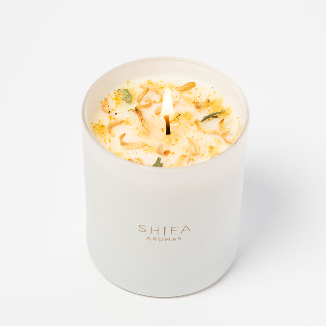 Moroccan Souk Glass Candle | Mandarin, Lily & Patchouli