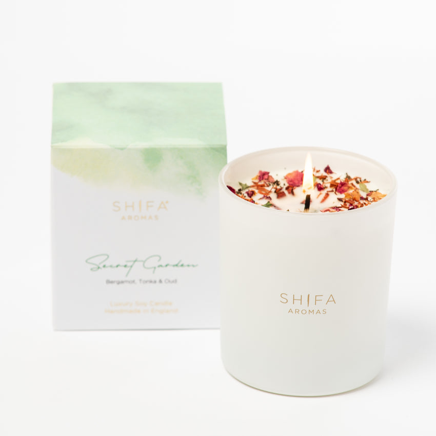 Shifa Aromas Luxury Glass Candles