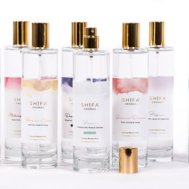 New! Luxury Room Mists - Shifa Aromas - Scented Soy Candle - Luxury Candles