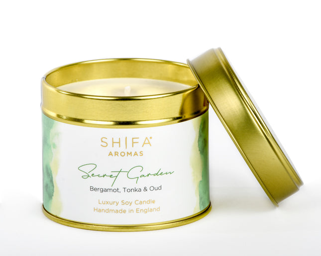 Secret Garden - Shifa Aromas - Scented Soy Candle - Luxury Candles