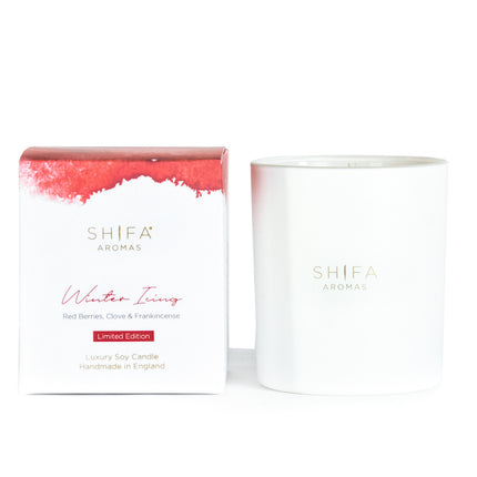 Winter Icing - Christmas Candle - Limited Ed. - Shifa Aromas - Scented Soy Candle - Luxury Candles