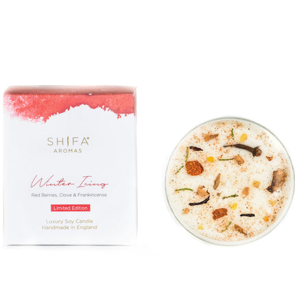 Winter Icing - Christmas Candle - Limited Ed. - Shifa Aromas - Scented Soy Candle - Luxury Candles