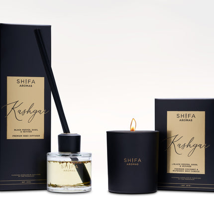 Kashgar Duo - 30cl Candle & 100ml Diffuser